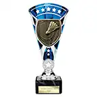 Blue & Silver Cobra Star Badminton Cup 210mm