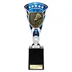 Blue & Silver Cobra Star Badminton Cup 255mm