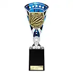 Blue & Silver Cobra Star Cycling Cup 255mm