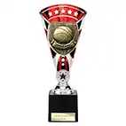 Red & Silver Cobra Star Basketball Cup 230mm