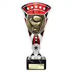 Red & Silver Cobra Star Boxing Cup 210mm