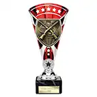 Red & Silver Cobra Star Clay Pigeon Shooting Cup 210mm