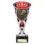 Red & Silver Cobra Star Badminton Cup 210mm