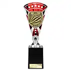 Red & Silver Cobra Star Cycling Cup 255mm