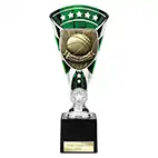 Green & Silver Cobra Star Basketball Cup 230mm