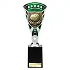 Green & Silver Cobra Star Basketball Cup 255mm