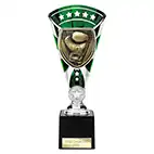 Green & Silver Cobra Star Boxing Cup 230mm