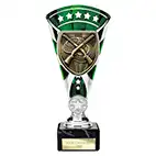 Green & Silver Cobra Star Clay Pigeon Shooting Cup 210mm