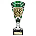 Green & Silver Cobra Star Cycling Cup 210mm