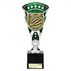 Green & Silver Cobra Star Cycling Cup 230mm