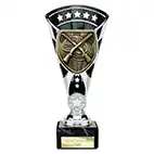 Black & Silver Cobra Star Clay Pigeon Shooting Cup 210mm