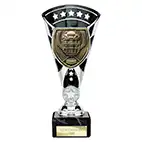 Black & Silver Cobra Star Ice Hockey Cup 210mm