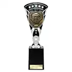 Black & Silver Cobra Star Ice Hockey Cup 250mm