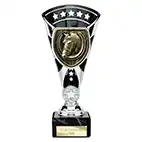 Black & Silver Cobra Star Equestrian Cup 210mm