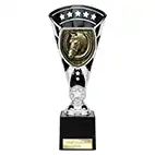 Black & Silver Cobra Star Equestrian Cup 230mm