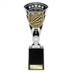 Black & Silver Cobra Star Cycling Cup 255mm