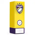Yellow Icon Geo Rugby Trophy 17cm